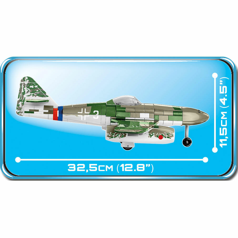 COBI interlocking brick set Messerschmitt Me262 A-1a, World War 2 Historical Collection, fighter aircraft, interlocking bricks, 390 pieces, 5721