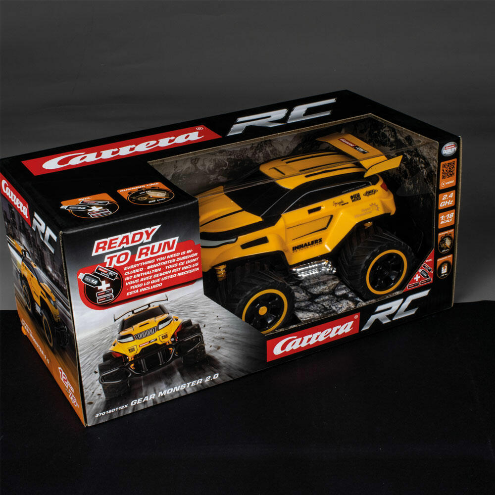 Carrera Gear Monster 2.0, Ferngesteuertes Auto, Auto, Rennfahrzeug, Carrera RC CARS, 2.4 GHz, 370180112X