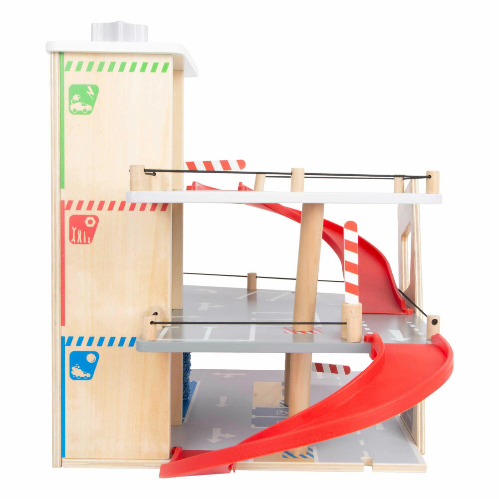 Legler Small Foot Parkhaus Premium, Spielzeug, ab 3 Jahre, 11676