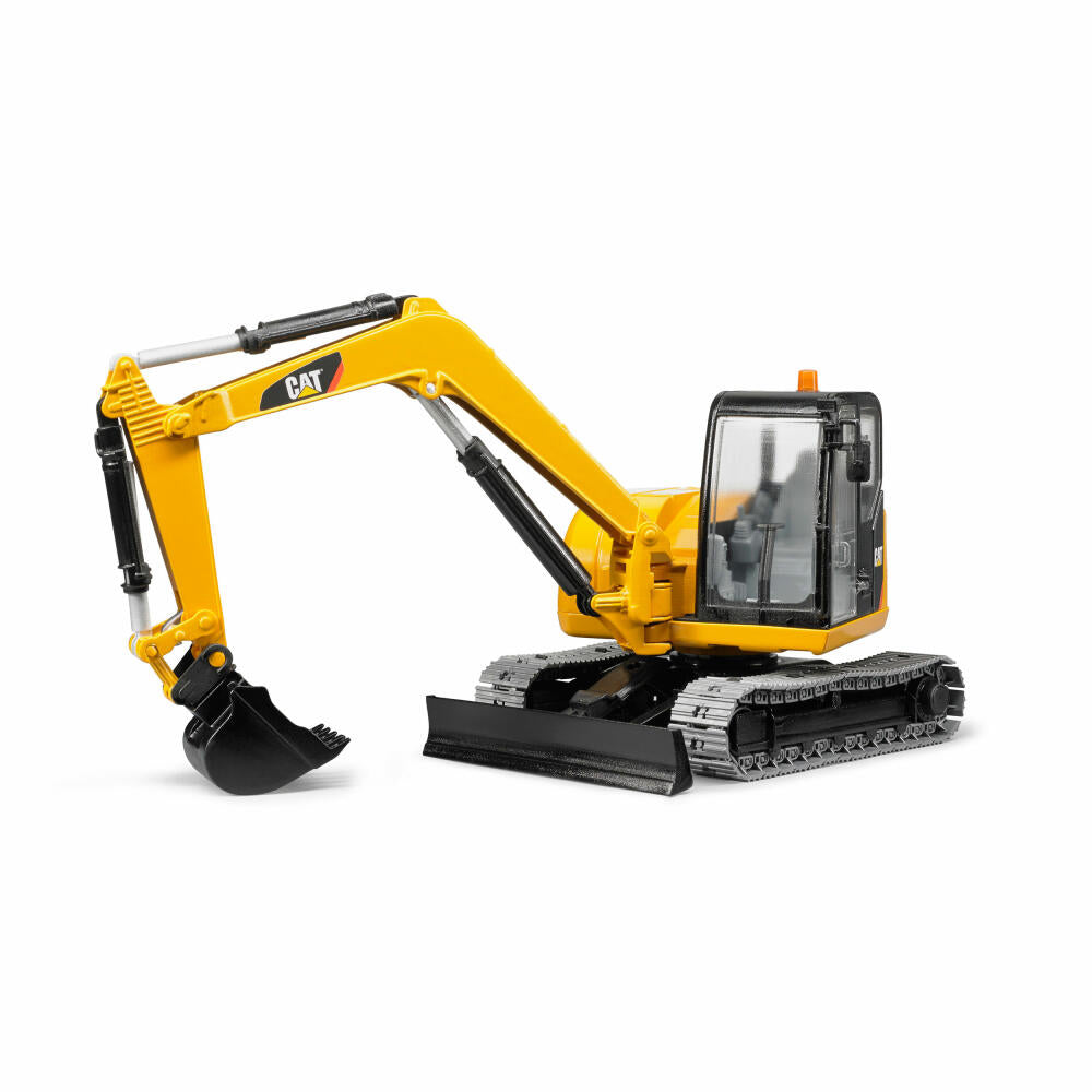 Bruder Construction Vehicles Cat Mini Excavator, Mini Excavator, Model Vehicle, Model Vehicle, Toy, 02456