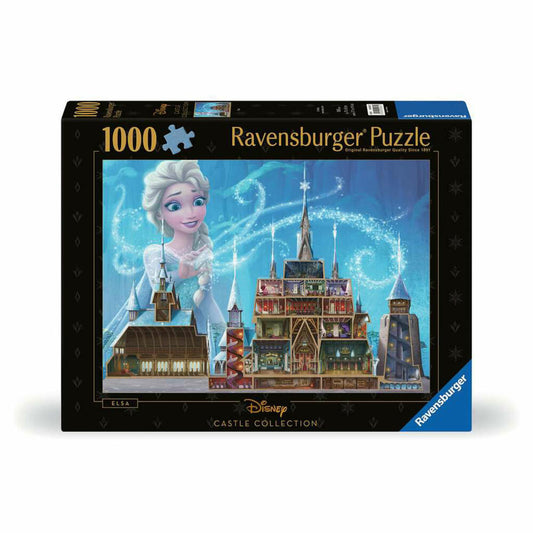 Ravensburger Puzzle Disney Castles - Elsa, Erwachsenenpuzzle, 1000 Teile, 12000261