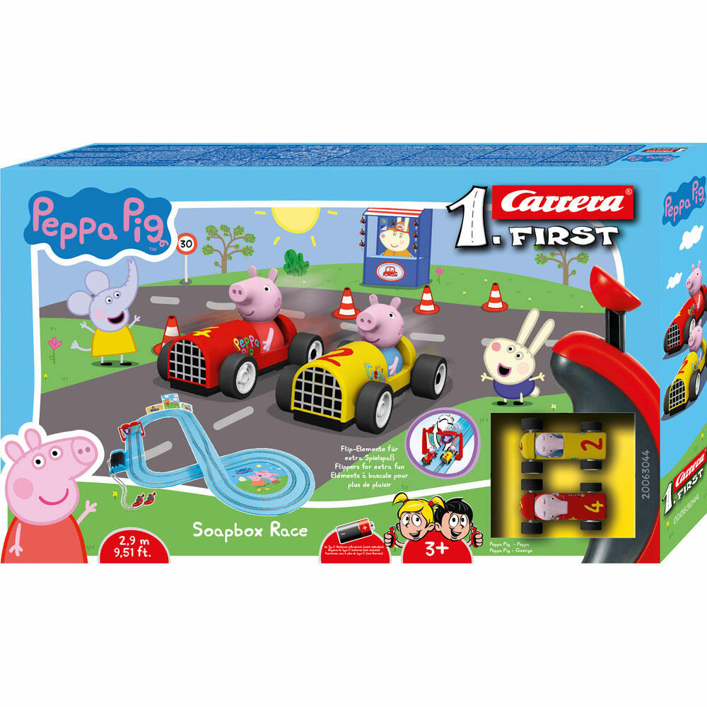 Carrera Peppa Pig Soapbox Race Rennbahn, Auto, Rennauto, Rennstrecke, Carrera First, 20063044