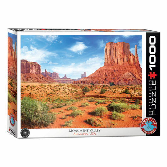 Eurographics Puzzle Monument Valley, Smart Cut, 1000 Teile, 68 x 48 cm, 6000-5514