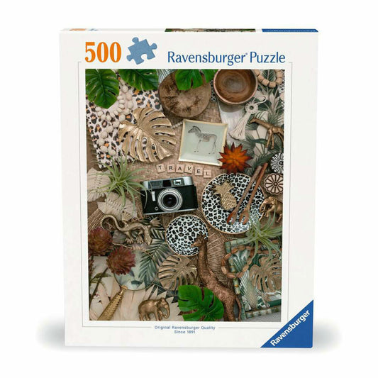 Ravensburger Puzzle Vintage Stillleben, Erwachsenenpuzzle, 500 Teile, 12000237