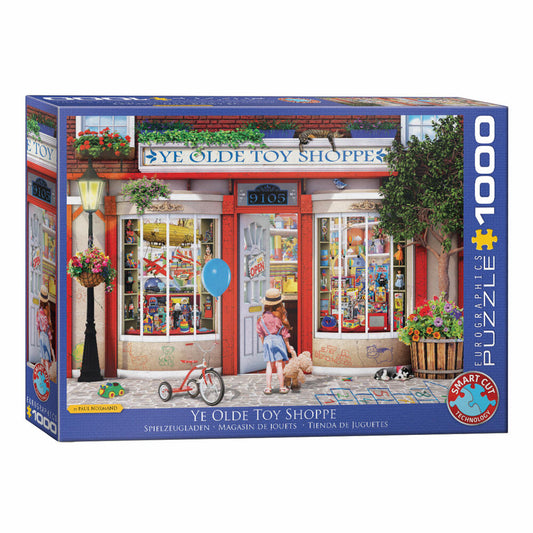 Eurographics Puzzle The Old Toy Shop by Paul Normand, 1000 pieces, 68 x 48 cm, 6000-5406