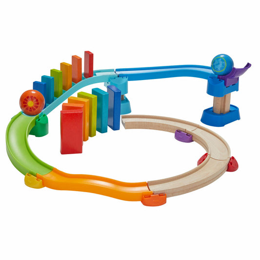 HABA Kullerbü ball track, domino staircase, beech, plastic, from 2 years, 305347