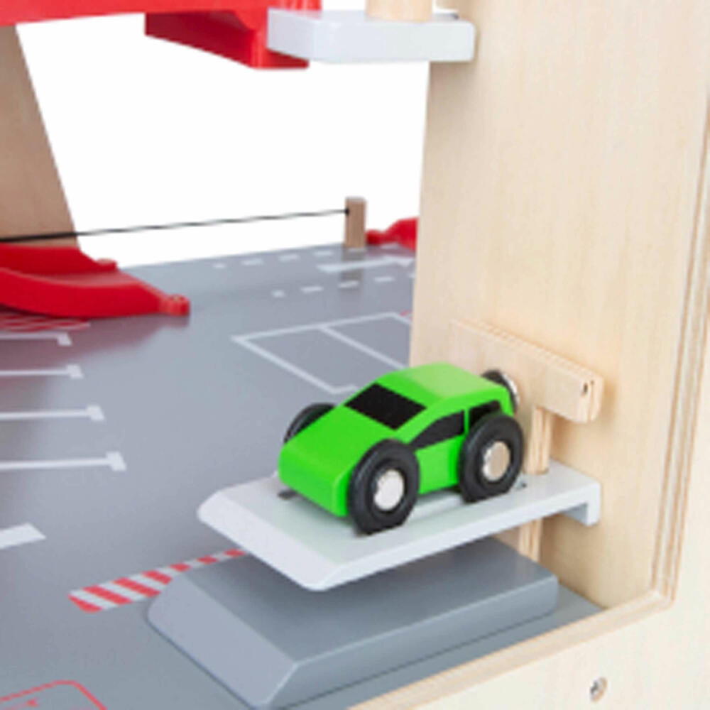Legler Small Foot Parkhaus Premium, Spielzeug, ab 3 Jahre, 11676