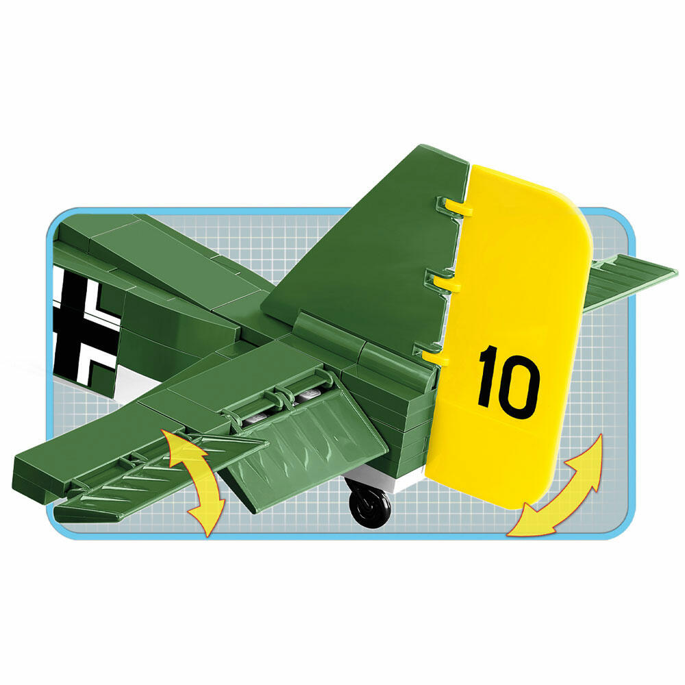 COBI World War 2 Junkers Ju 52/3M, Militär, Soldaten, Flugzeug, Spielzeug, Konstruktionsbausteine, Kunststoff, 548 Teile, 5710
