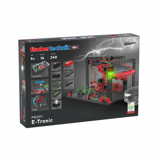 Fischertechnik E-Tronic, 250-tlg., Elektronik, Baukasten, Konstruktionsspielzeug, 559883
