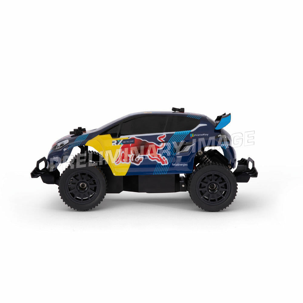 Carrera Red Bull Peugeot WRX 208 Rallycross, Hansen, Remote-Controlled Car, Car, Racing Vehicle, Carrera RC CARS, 2.4 GHz, 370182021