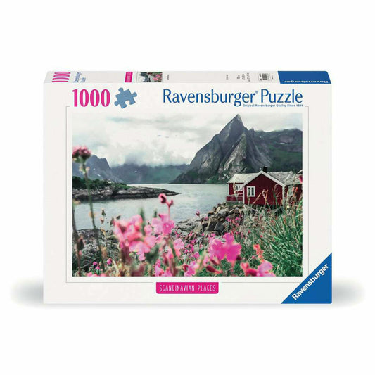 Ravensburger Puzzle Reine - Lofoten - Norwegen, Erwachsenenpuzzle, 1000 Teile, 12000112
