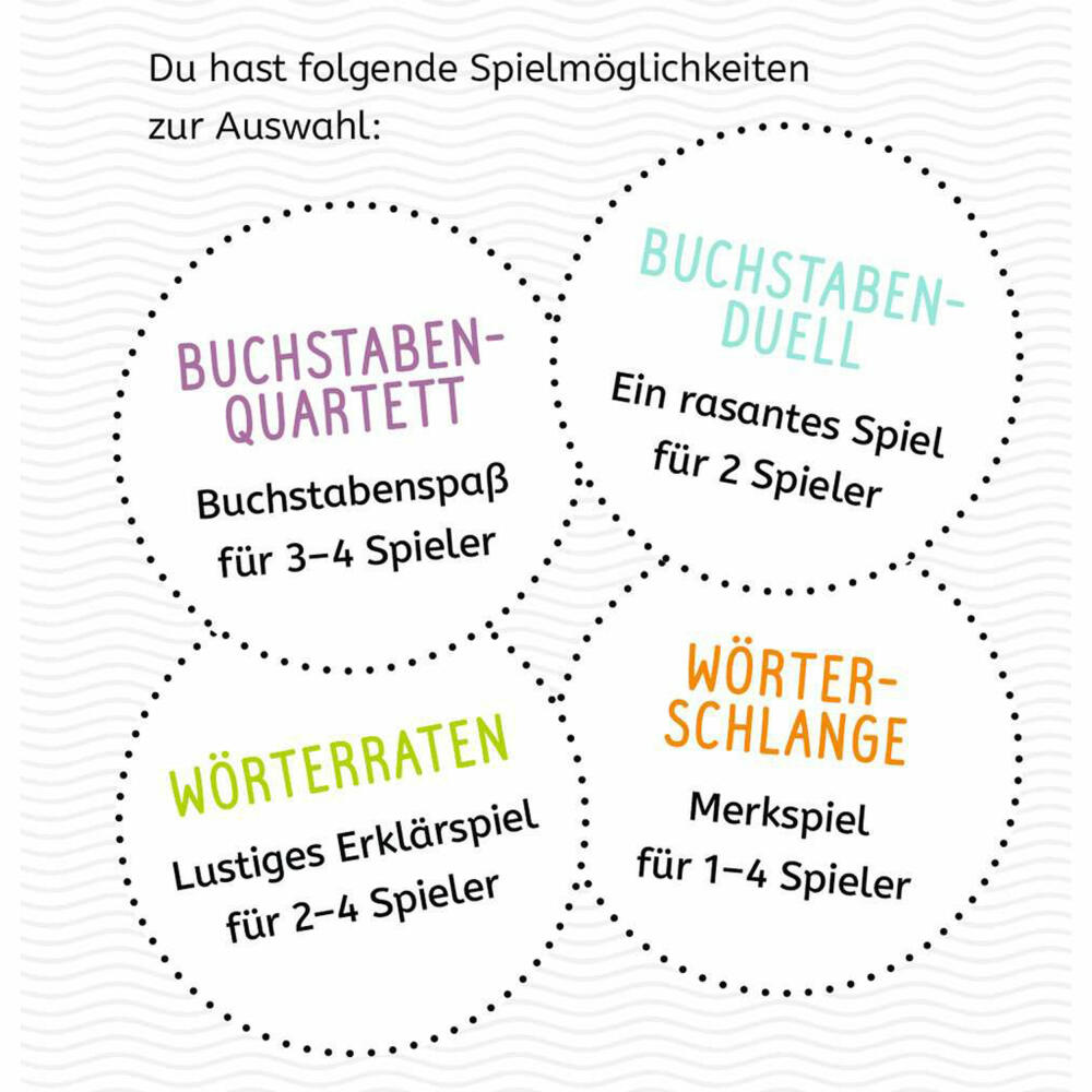 Ravensburger Lernspiel Lernen Lachen Selbermachen: Erste Buchstaben, 80659
