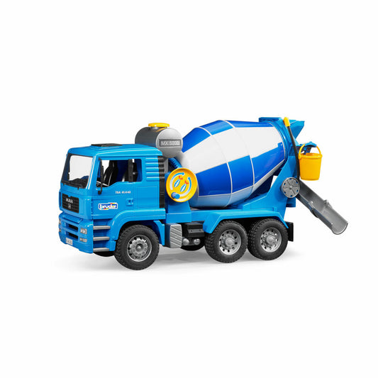 Bruder Construction Vehicles MAN TGA Concrete Mixer Truck, Concrete Mixer, Model Vehicle, Model Vehicle, Toy, 02744