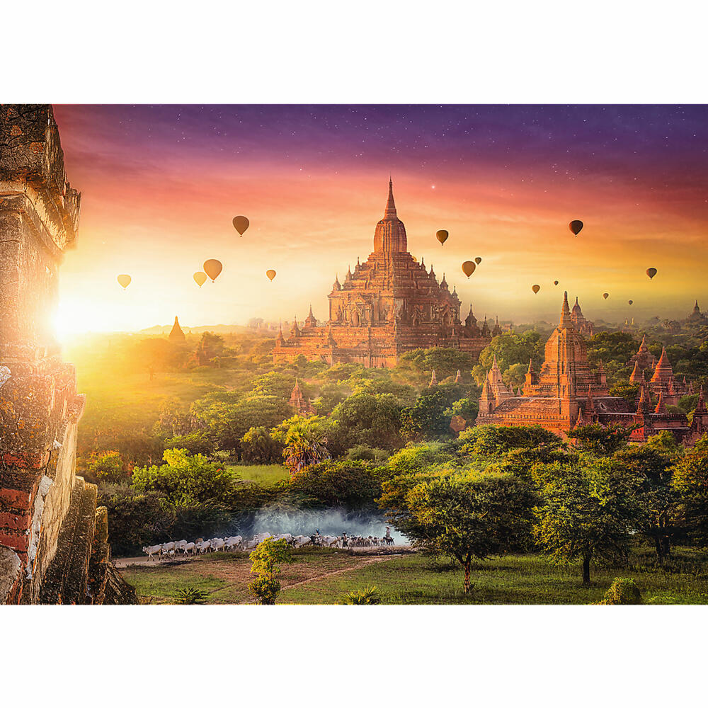 Trefl Puzzle Alter Tempel, Burma, 1000 Teile, 68.3 x 48 cm, 10720