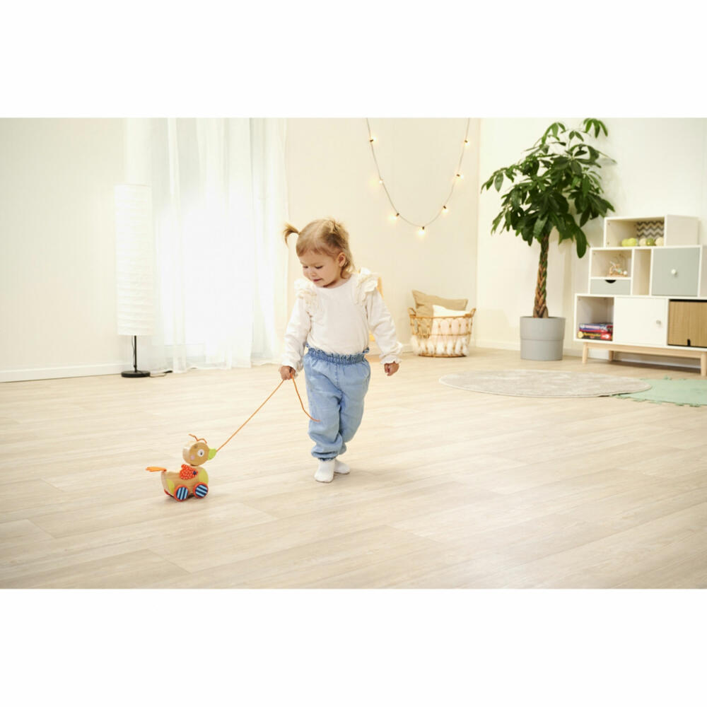 Eichhorn pull-along animal duck, pull-along toy, pull-along animal, pull-along duck, toy, 100005587