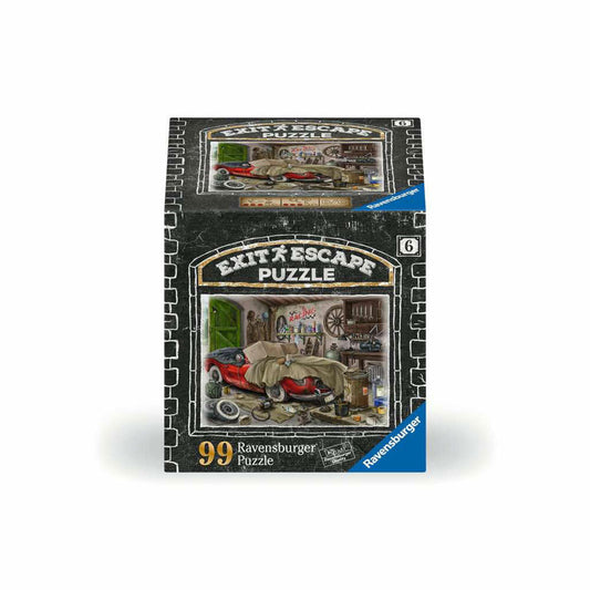 Ravensburger Puzzle Im Gutshaus Garage, Erwachsenenpuzzle, 99 Teile, 16882