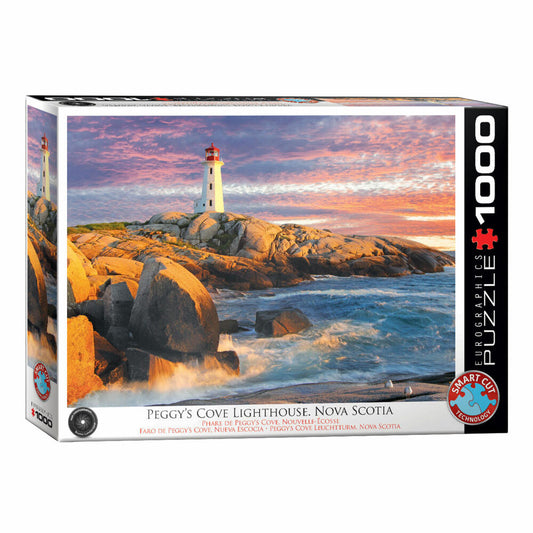 Eurographics Puzzle Peggys Cove Lighthouse, 1000 pieces, 68 x 48 cm, 6000-5437