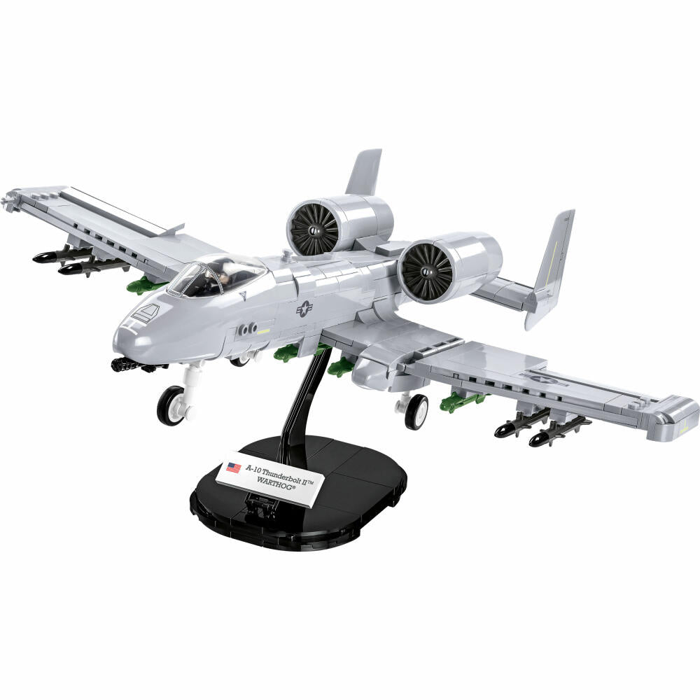 COBI A-10 Thunderbolt II Warthog Armed Forces, Military, Toy, Construction Blocks, Plastic, 568 Parts, 5812