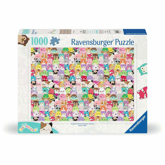 Ravensburger Puzzle Squishmallows, Erwachsenenpuzzle, 1000 Teile, 12000746