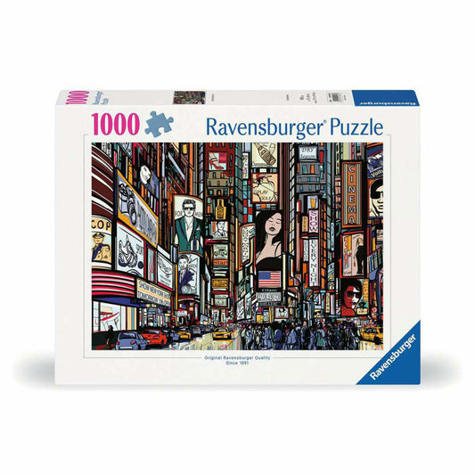 Ravensburger Puzzle Buntes New York, Erwachsenenpuzzle, 1000 Teile, 12000580