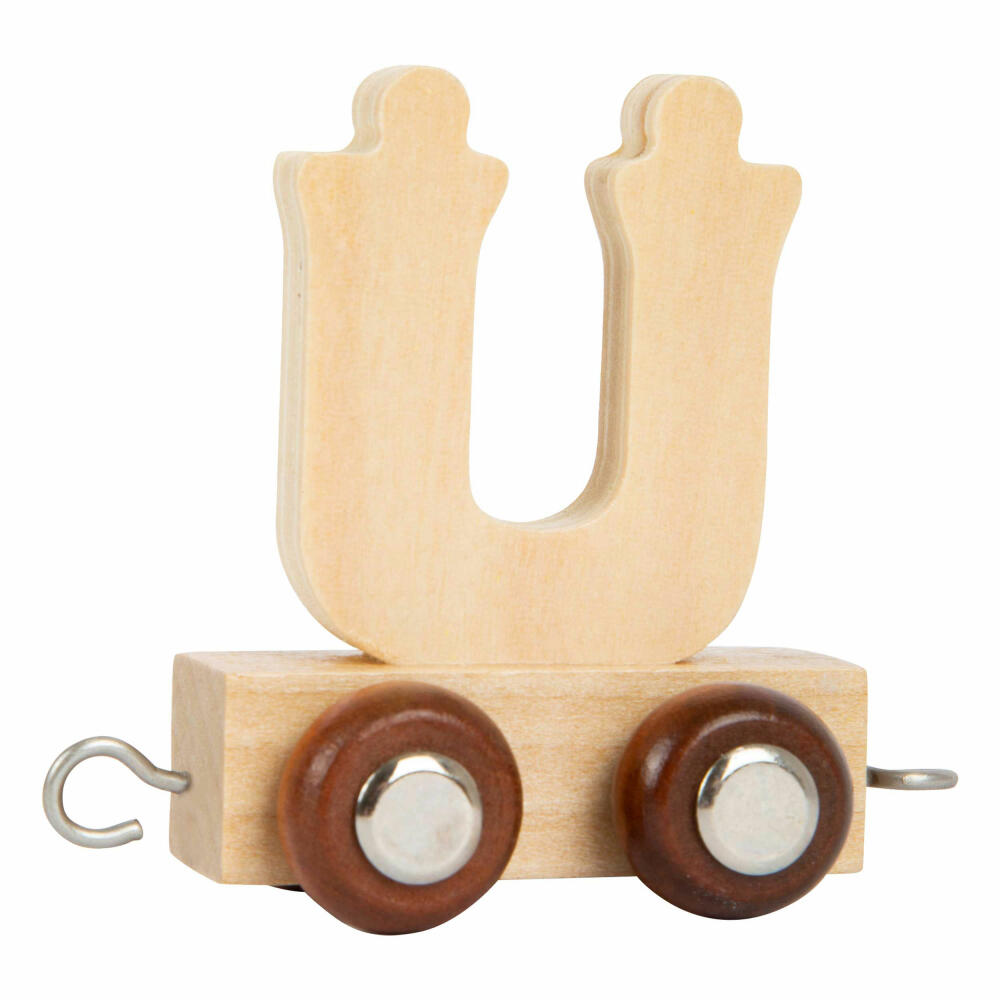 Legler Small Foot Wooden Letter Train Ü, Toy, from 3 years, 11761