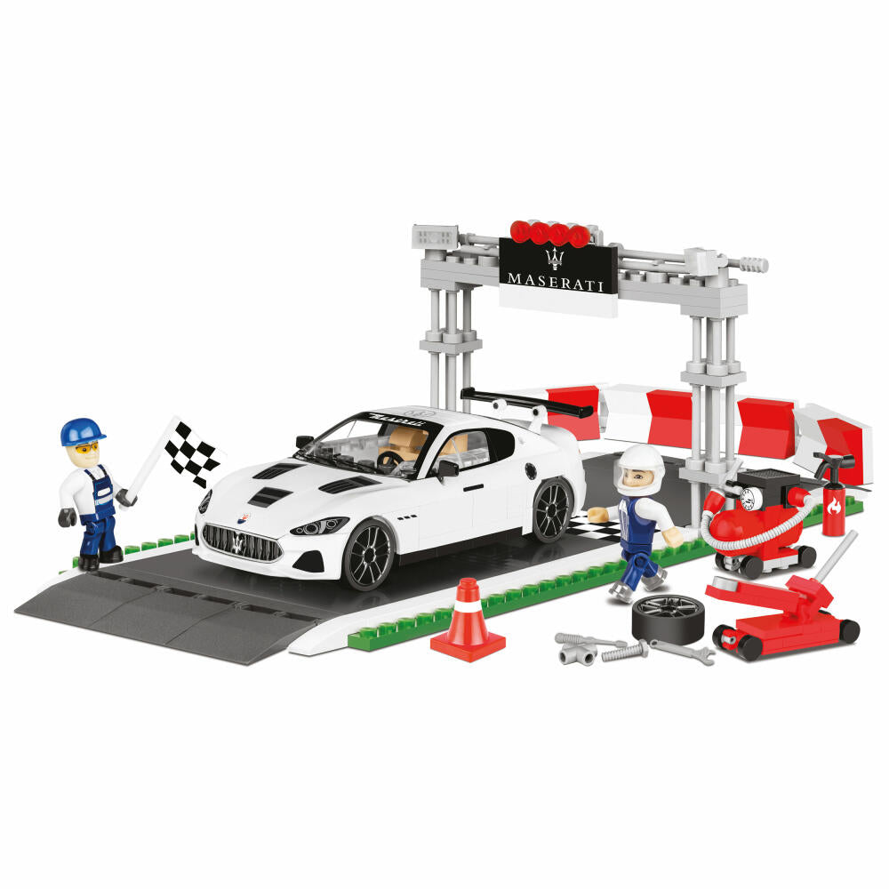COBI Maserati Gran Turismo GT3 Racing, Car, Vehicle, Collectible Cars, Toys, Games, Construction Blocks, 300 Pieces, 24567