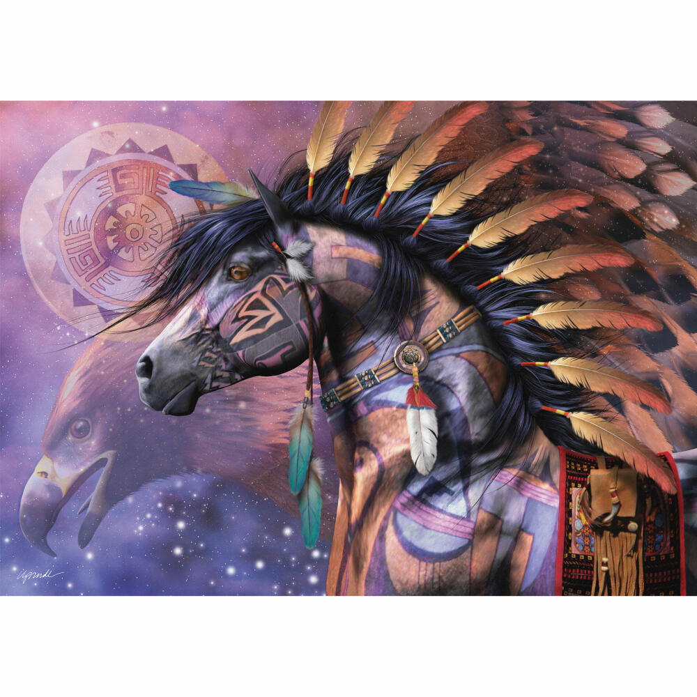 Schmidt Spiele Puzzle Schamane, Laurie Prindle, Erwachsenenpuzzle, 1000 Teile, 58511