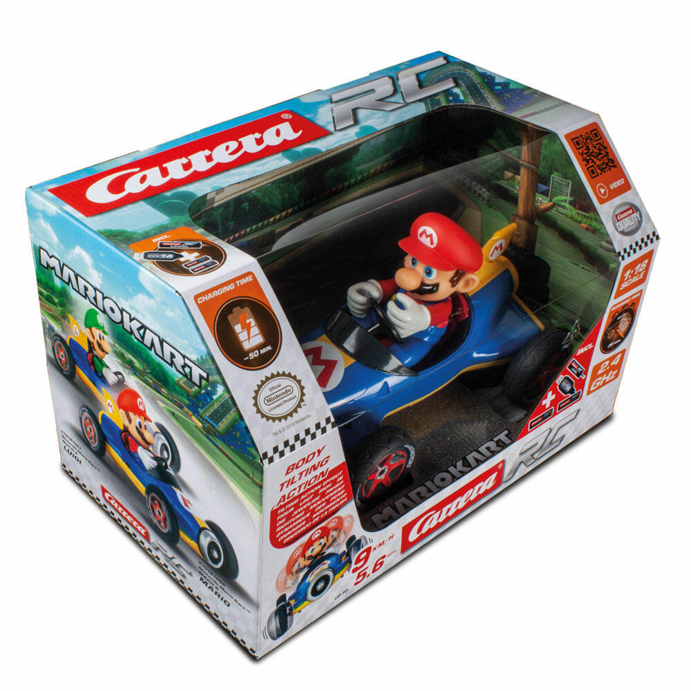 Carrera Mario Kart Mach 8 Mario, Ferngesteuertes Auto, Auto, Rennfahrzeug, Carrera RC CARS, 2.4 GHz, 370181066