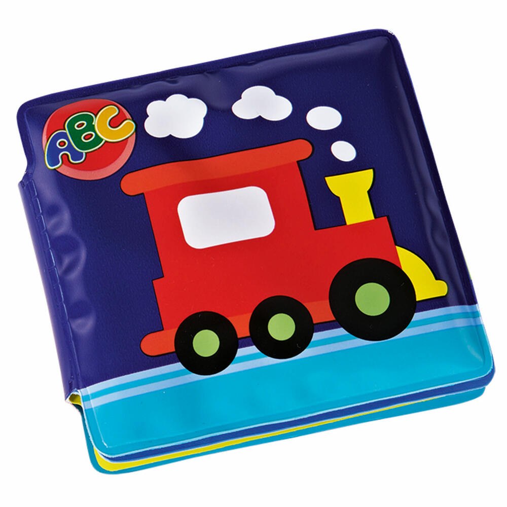 Simba ABC My First Book, Learning Book, Vehicles, Waterproof, with Squeaker, Children, Baby, Toy, 10cm, 104011641