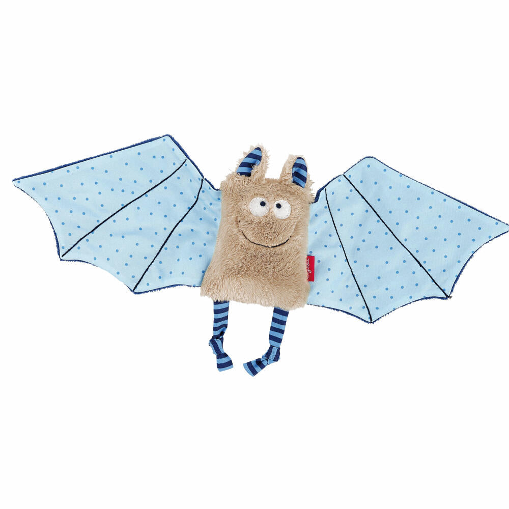 sigikid Schnuffeltuch Baby Bite Me! Fledermaus, Schmusetuch, Kuscheltuch, Babytuch, Schnuffel Tuch, Babyspielzeug, Baby Spielzeug, Polyester, 41099