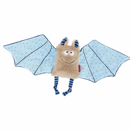 sigikid Schnuffeltuch Baby Bite Me! Fledermaus, Schmusetuch, Kuscheltuch, Babytuch, Schnuffel Tuch, Babyspielzeug, Baby Spielzeug, Polyester, 41099