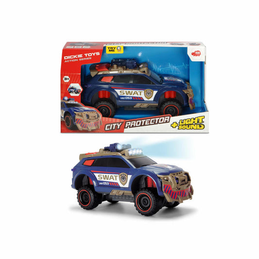 Dickie Toys City Protector, Police Car, Police, Car, SUV, Toy Car, Transformable, 203308380