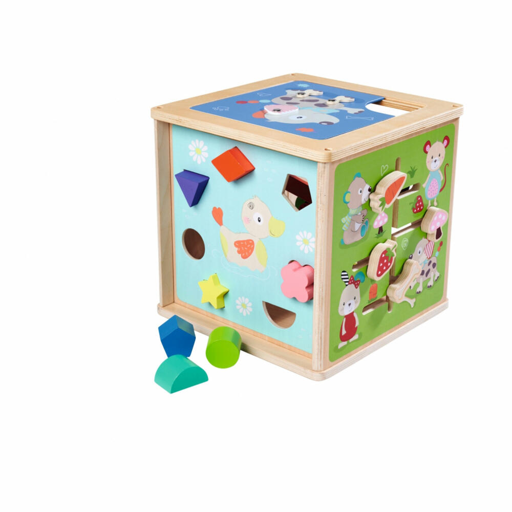 Eichhorn grosses Spielecenter, Motorikwürfel, Steckspiel, Spiele Center, Kinder Spielzeug, 100005467
