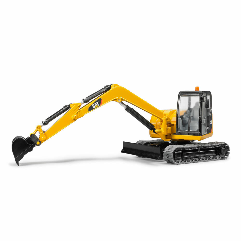 Bruder Construction Vehicles Cat Mini Excavator, Mini Excavator, Model Vehicle, Model Vehicle, Toy, 02456