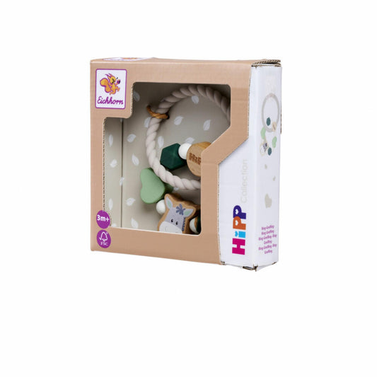 Eichhorn Baby HiPP Greifling mit Ring, Greifspielzeug, Spielzeug, Babyspielzeug, 100005875