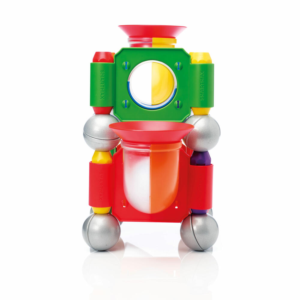 SmartMax Click & Roll, 30-tlg., Magnetbausatz, Kugelbahn, Magnet Spielzeug, SMX 404