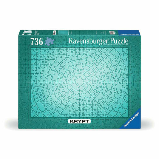 Ravensburger Puzzle Krypt Metallic Mint, Erwachsenenpuzzle, 736 Teile, 12000189