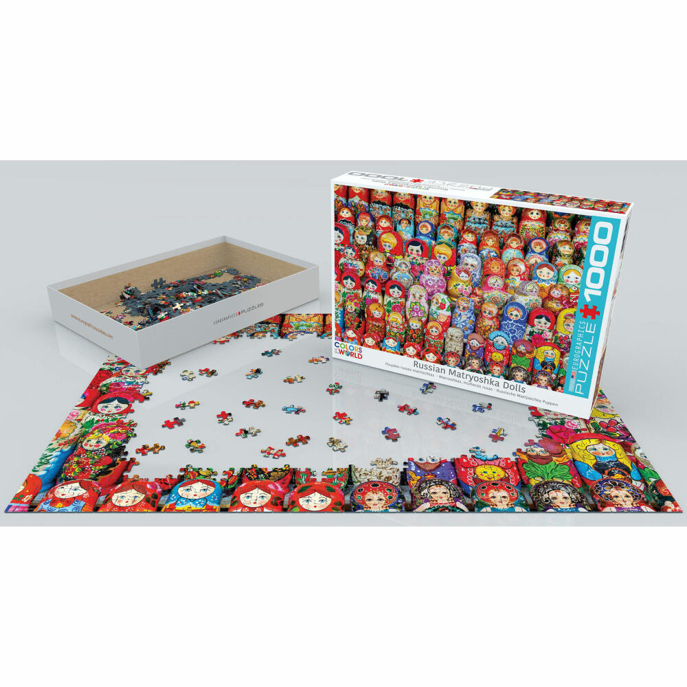 Eurographics Puzzle Russian Matryoshka Dolls, 1000 pieces, 68 x 48 cm, 6000-5420