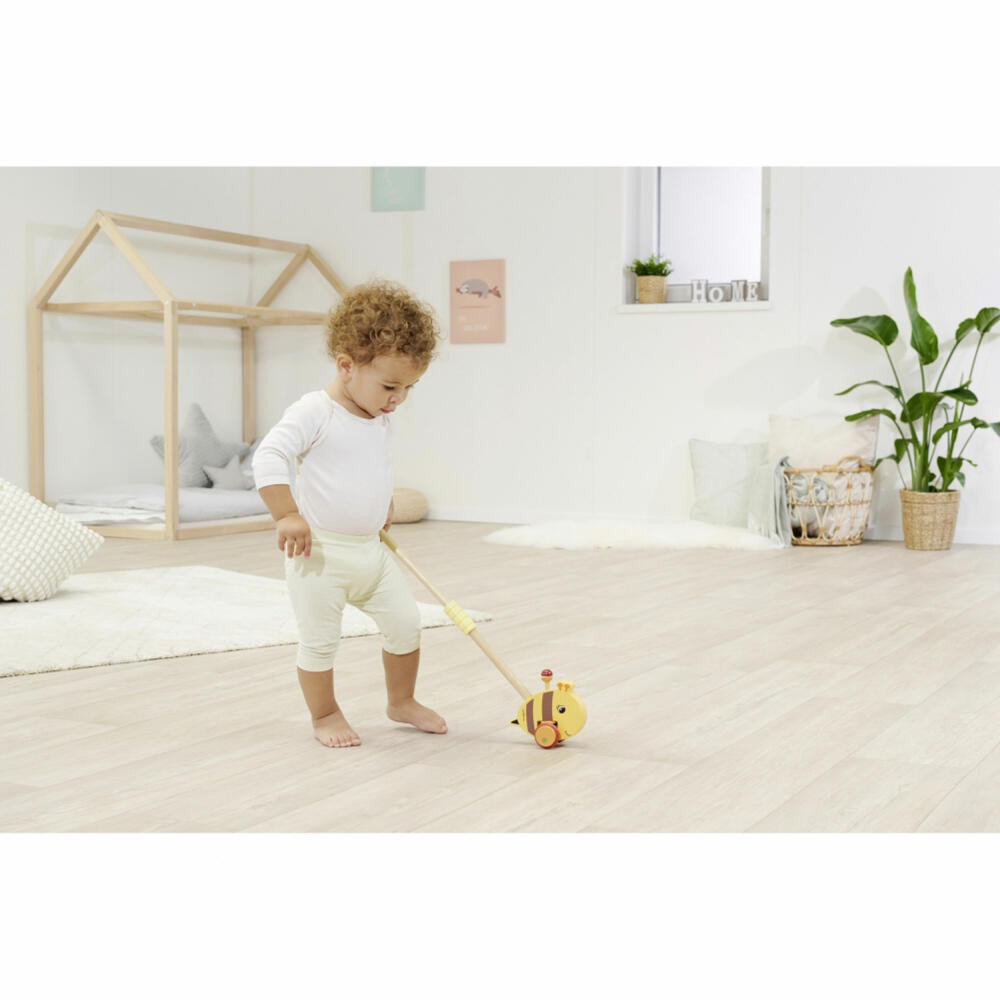Eichhorn push-along figure bee, push-along animal, push-along toy, pull-along animal, toy, children, 100006804