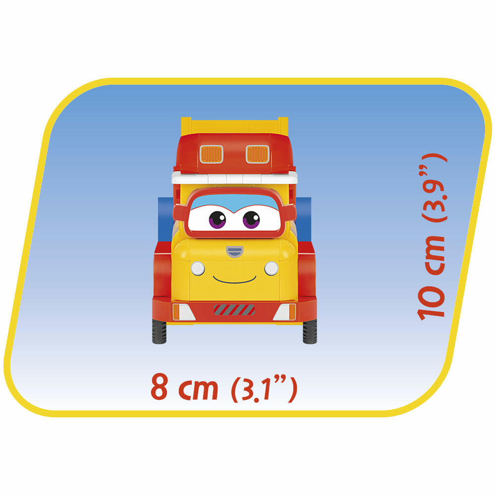 COBI Super Wings Remi Construction Team, Airplane, Children's Series, Toy, Construction Blocks, 335 Pieces, 25149