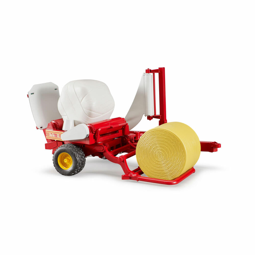 Bruder Agriculture Bale Wrapper with Round Bales, Model Vehicle, Model Vehicle, Toy, Accessories, 02122