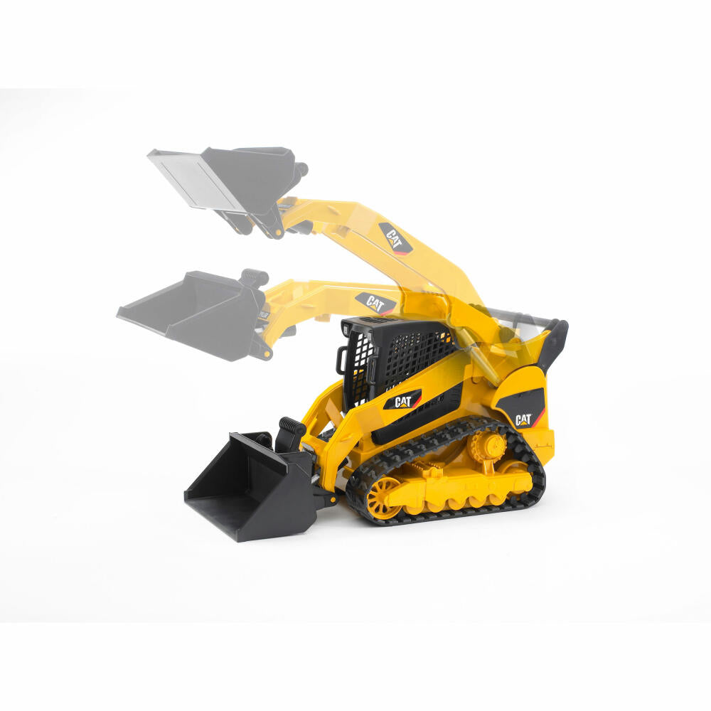 Bruder Construction Vehicles Cat Delta Loader, Compact Track Loader, Model Vehicle, Model Vehicle, Toy, 02136