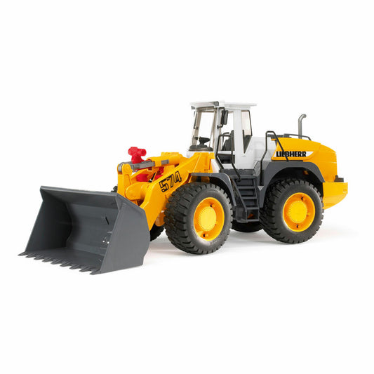 Bruder Baufahrzeuge Liebherr Radlader L574, Baumaschine, Modellfahrzeug, Modell Fahrzeug, Spielzeug, 02430