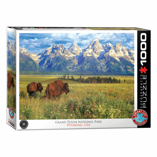 Eurographics Puzzle Grand Teton National Park, Smart Cut, 1000 Teile, 68 x 48 cm, 6000-5474