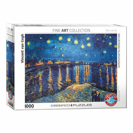 Eurographics Puzzle Sternennacht über der Rhone, 1000 Teile, 68 x 48 cm, 6000-5708