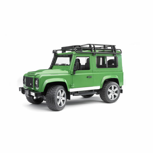 Bruder Land Rover Defender Station Wagon, Car, Model Vehicle, Model Vehicle, Toy, 2590