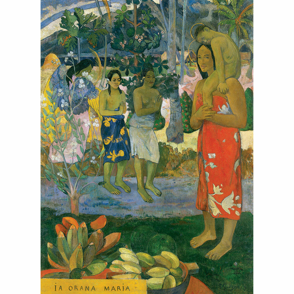 Eurographics Puzzle La Orana Maria by Gauguin, Hail Mary, 1000 pieces, 68 x 48 cm, 6000-0835