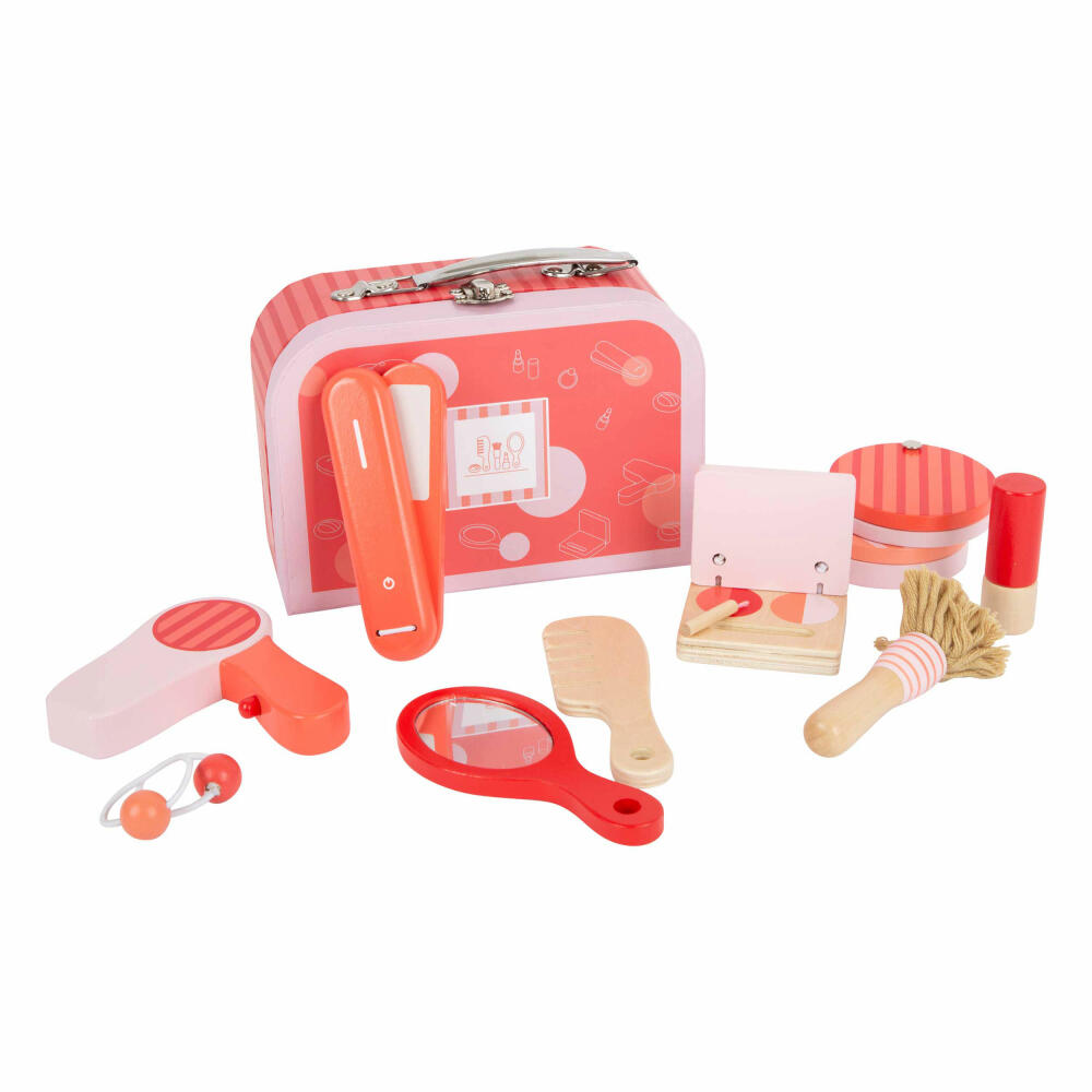 Legler Small Foot Make-up and Hairdressing Case Retro, Toy, from 3 years, 11776
