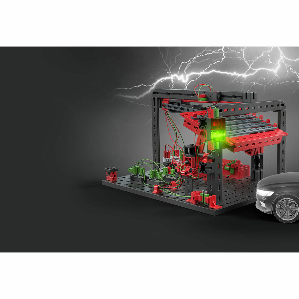Fischertechnik E-Tronic, 250-tlg., Elektronik, Baukasten, Konstruktionsspielzeug, 559883