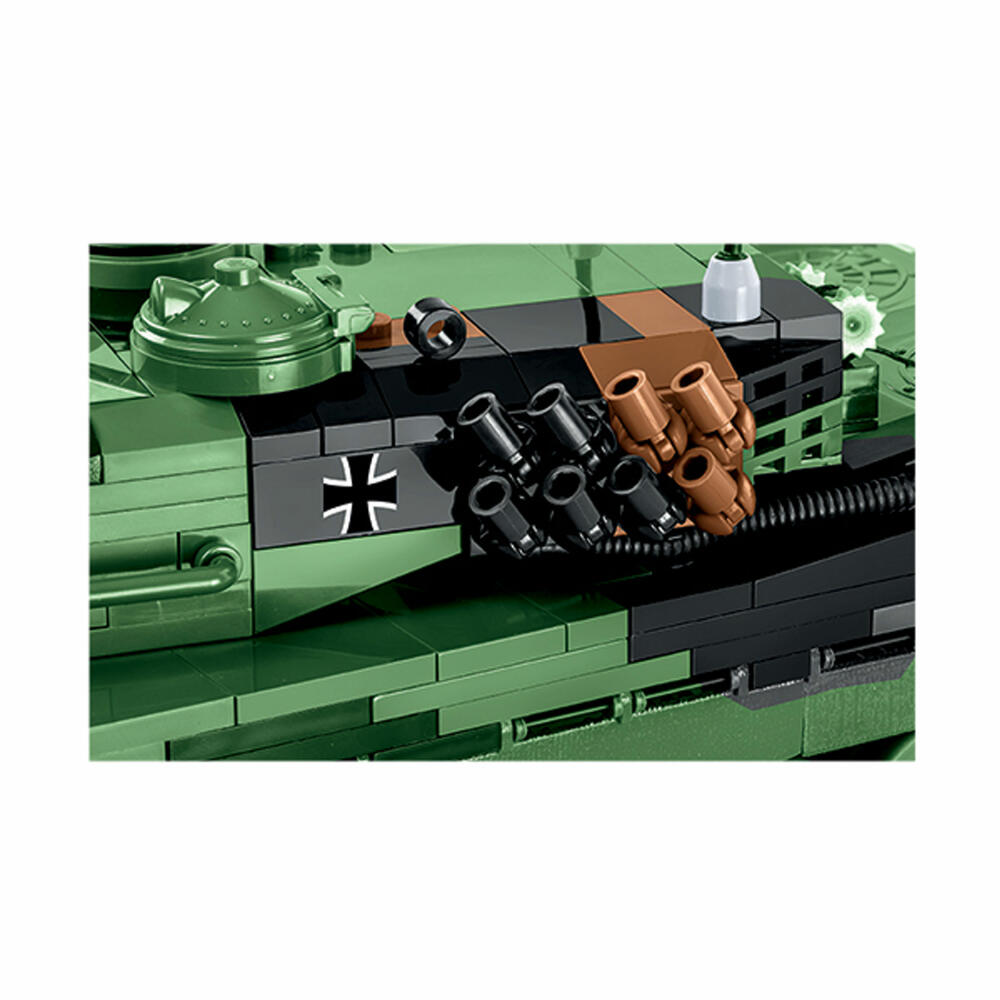 COBI Small ArmyLeopard 2 A4, Militär, Soldaten, Panzer, Spielzeug, Konstruktionsbausteine, 864 Teile, 2618